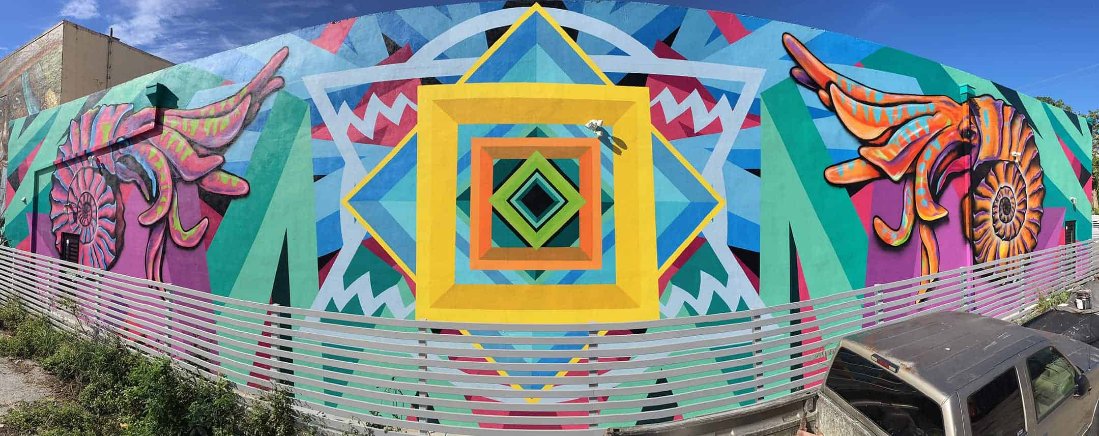 Street Art. Wynwood Walls, Miami, Art Basel, Murals, Kobra Paint, Art district, Jason T. Graves