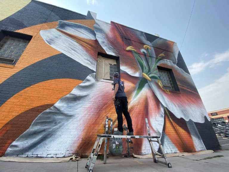 Jason T. Graves, Crush Walls, Mural, Festival, Street Art, Denver Mural