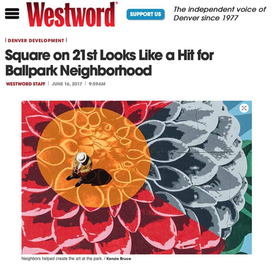 Westword Magazine, Square on 21st Looks Like a Hit for Ballpark Neighborhood